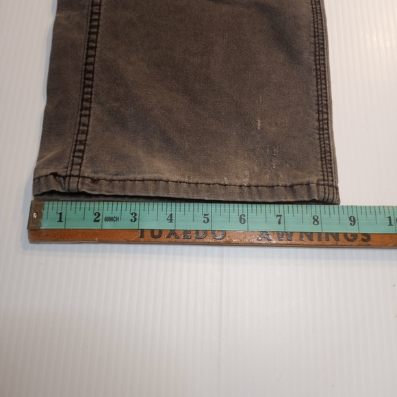 Carhartt Double Knee Original Fit Jeans Short Sz 14 - Picture 9 of 13